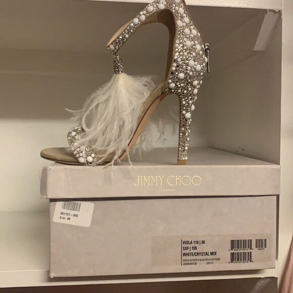 Bridal jimmy choos/ style ID viola110sxf - Picture 6 of 7